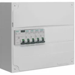 Tableau 1 Rangée Pré-équipé 1 Inter. Diff. 40A Type AC + 4 Disjoncteurs - SIEMENS - SIEMENS