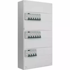 Tableau 3 Rangées Pré-équipé 2 Inter. Diff. 40A Type A + 1 Inter. Diff. 63A + 13 Disjoncteurs - SIEMENS - SIEMENS