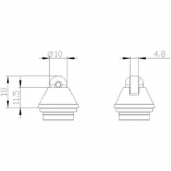 Siemens 3SE5000-0AD04 Tête De Commande Noir 1 Pc(s) - Noir -SIEMENS Soldes 5121043 3