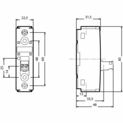 Siemens Relais à Semi-conducteurs 3RF21301AA22 30 A Tension De Contact (max.): 230 V/AC 1 Pc(s) -SIEMENS Soldes 5129414 4