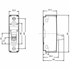 Siemens Relais à Semi-conducteurs 3RF21301AA02 30 A Tension De Contact (max.): 230 V/AC 1 Pc(s) -SIEMENS Soldes 5129415 4