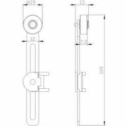 Actionneur Supplémentaire Siemens 3SE50000AA50 Galet Plastique Réglable Métal 1 Pc(s) -SIEMENS Soldes 5151494 3
