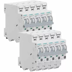 Lot De 10 Disjoncteurs Auto P+N 20A - SIEMENS - SIEMENS