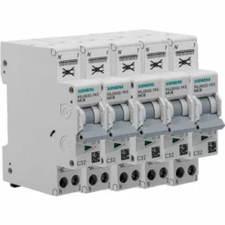 Lot De 5 Disjoncteurs Auto P+N 32A - SIEMENS - SIEMENS