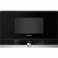 SIEMENS - BF634LGS1 - Micro-ondes Encastrable - 21L - 900W - Inox
