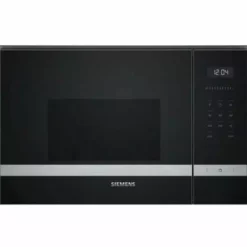 SIEMENS BF555LMS0 Micro-ondes Combiné Encastrable - 25L - 900W - Puissance De Raccordement : 1450W