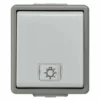 Siemens Bouton-poussoir Delta Gris 5TD4705