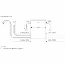 Lave-vaisselle 60cm 13 Couverts 44db Tout Intégrable - Se63hx42ve - Siemens - Noir -SIEMENS Soldes 53909650 4