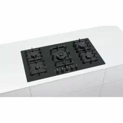 Table Verre Gaz 90cm Noir Fleur De Plan - Ep9a6qb90 - Siemens - Noir -SIEMENS Soldes 54088531 3