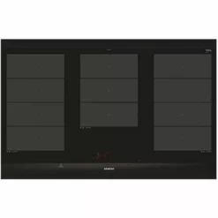 Table De Cuisson à Induction 90cm 5 Feux 11100w Noir - Ex975lxc1f - Siemens - Noir