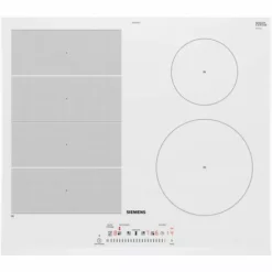Table De Cuisson à Induction 59cm 4 Feux 7400w Blanc - Ex652feb1f - Siemens - Blanc