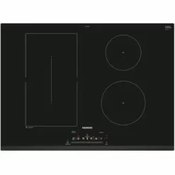 Table De Cuisson Induction 70cm 4 Feux 6900w Noir - Ed731fsb5f - Siemens - Noir