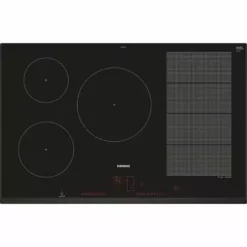 Table De Cuisson Induction 80cm 4 Feux 7400w Noir - Ex851lvc1f - Siemens - Noir