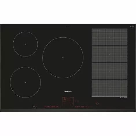 Table De Cuisson Induction 80cm 4 Feux 7400w Noir - Ex851lvc1f - Siemens - Noir 1 Table De Cuisson Induction 80cm 4 Feux 7400w Noir - Ex851lvc1f - Siemens - Noir
