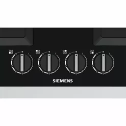 Table Verre Gaz 60cm Noir Fleur De Plan - Ep6a6pb20 - Siemens - Noir -SIEMENS Soldes 54093860 5