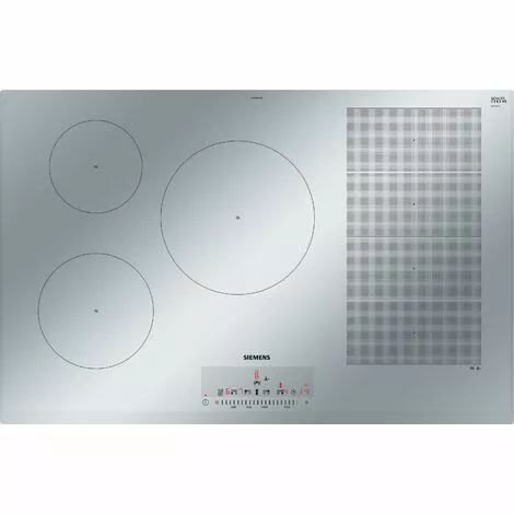 Table De Cuisson à Induction 80cm 5 Feux 7400w Flexinduction Inox - Ex859fvc1e - Siemens - Inox 1 Table De Cuisson à Induction 80cm 5 Feux 7400w Flexinduction Inox - Ex859fvc1e - Siemens - Inox