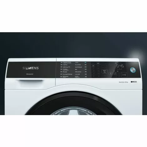 Lave-linge Séchant Hublot 10/6kg 1400 Tours/min - Wd4hu500ff - Siemens - Blanc 3 Lave-linge Séchant Hublot 10/6kg 1400 Tours/min - Wd4hu500ff - Siemens - Blanc – Image 3