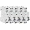 Lot De 5 Disjoncteurs électriques Phase + Neutre 10A - SIEMENS - SIEMENS