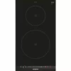 Domino Induction 30cm 2 Feux 3700w Noir - Eh375fbb1e - Siemens - Noir