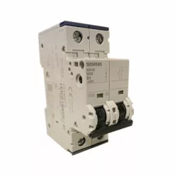 Siemens 5SY4501-8 Disjoncteur 1P+N 1A 230V Courbe D - Gris