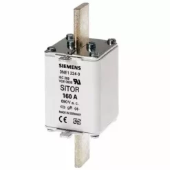 Siemens 3NE1224-2 Cartouche Fusible SITOR NH1 160A 690V Type GR - Blanc