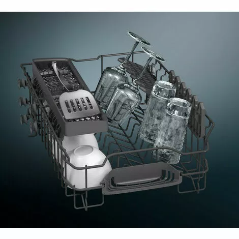 Lave-vaisselle 45cm 9 Couverts 46db - Sr23hw48ke - Siemens - Blanc 3 Lave-vaisselle 45cm 9 Couverts 46db - Sr23hw48ke - Siemens - Blanc – Image 3