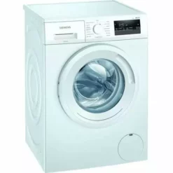 Lave-linge Hublot SIEMENS WM12N118FF IQ300 - 8 Kg - Induction - 1200 Trs/min - Blanc