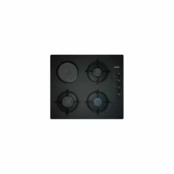 Plaque Gaz SIEMENS 6700W 59cm, EO 6 B 6 YB 10 - Noir
