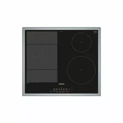 Siemens EX645FEC1E - Noir - Acier Inoxydable - Built-in (placement) - Plaque Avec Zone à Induction - Verre-céramique - 4 Zone(s) - 4 Zone(s) (EX645FEC1E)