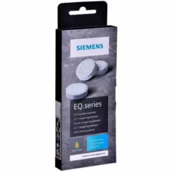 SIEMENS TABLETTES DE NETTOYAGE POUR MACHINES À CAFÉ EQ BEAN TO CUP TZ80001B - BLANC
