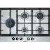 SIEMENS EC7A5SB90 Plaque De Cuisson Gaz - 5 Foyers - 12500W Max - L75 X P52cm - Revêtement Inox - Inox