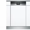 Lave-vaisselle 45cm 10 Couverts 44db Intégrable Avec Bandeau - Sr53hs76me - Siemens - Inox