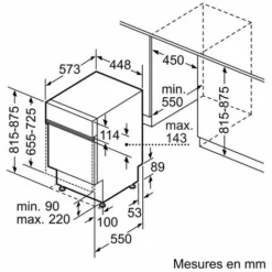 Lave-vaisselle 45cm 10 Couverts 44db Intégrable Avec Bandeau - Sr53hs76me - Siemens - Inox -SIEMENS Soldes 61252215 3