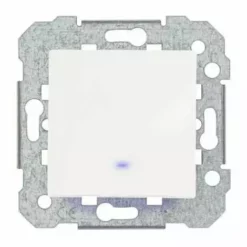 SIEMENS DELTA VIVA INTERRUPTEUR VA ET VIENT À VOYANT LUMINEUX BLANC SIE004701