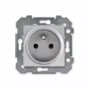 SIEMENS DELTA VIVA PRISE DE COURANT 2P+T SILVER SIE003971
