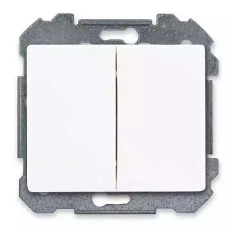 SIEMENS DELTA IRIS DOUBLE BOUTON POUSSOIR BLANC SIE268140 1 SIEMENS DELTA IRIS DOUBLE BOUTON POUSSOIR BLANC SIE268140