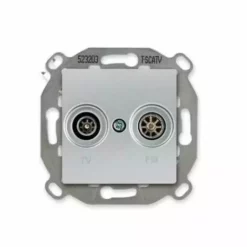 SIEMENS DELTA VIVA PRISE TV FM SILVER SIE004138