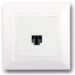 SIEMENS DELTA ONE PRISE RJ45 CATÉGORIE 6 COMPLET BLANC SIE003674