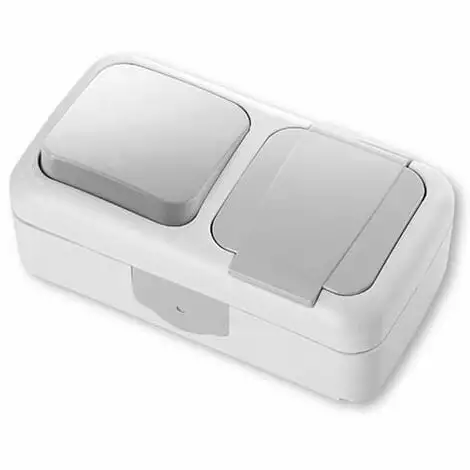 SIEMENS INTERRUPTEUR VA ET VIENT ET PRISE DE COURANT 2P+T ÉTANCHES COMPLET GRIS IP54 SIE885114 1 SIEMENS INTERRUPTEUR VA ET VIENT ET PRISE DE COURANT 2P+T ÉTANCHES COMPLET GRIS IP54 SIE885114