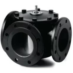 Vanne à Secteur 3 Voies à Brides PN6 Réf. BPZ:VBF21.80 SIEMENS, Vanne De Régulation 3 Voies, Noir, VBF21, 84818051, Brides, DN80