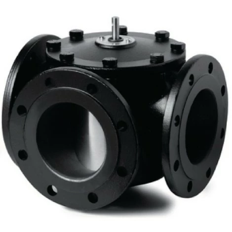 Vanne à Secteur 3 Voies à Brides PN6 Réf. BPZ:VBF21.100 SIEMENS, Vanne De Régulation 3 Voies, Noir, VBF21, 84818051, Brides, DN100 1 Vanne à Secteur 3 Voies à Brides PN6 Réf. BPZ:VBF21.100 SIEMENS, Vanne De Régulation 3 Voies, Noir, VBF21, 84818051, Brides, DN100
