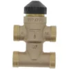 Vanne 3 Voies Pour Terminaux, PN16, Avec Bipasse Réf VMP47.15-2.5 SIEMENS, Vanne De Régulation 3 Voies, Laiton, Doré, VMP45, 84818051
