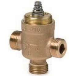 Vanne 3 Voies Pour Terminaux, PN16 VXP47.10-1.6 Réf. BPZ:VXP47.10-1.6 SIEMENS, Vanne De Régulation 3 Voies, Laiton, Doré, VXP47, 84818051