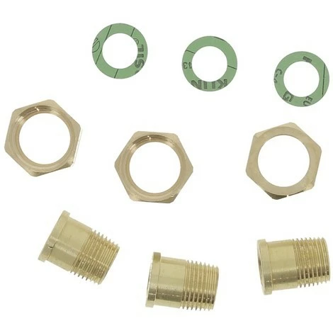 Raccord Union Laiton (jeu De 3) Réf ALG143 SIEMENS, Raccord Union, Laiton, A Visser, Dn 1 Raccord Union Laiton (jeu De 3) Réf ALG143 SIEMENS, Raccord Union, Laiton, A Visser, Dn