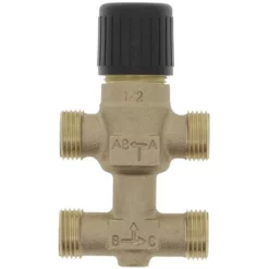 Vanne Pour Terminaux 3 Voies Avec Bipasse PN16 Réf VMP45.10-0.63 SIEMENS, Vanne De Régulation 3 Voies, Laiton, VMP45, 84818051