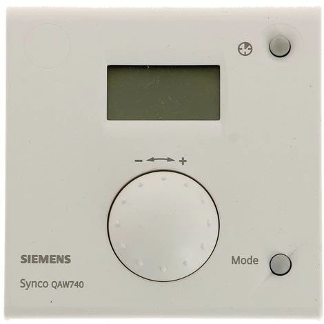 Appareil Ambiance RMH/RMU Réf. BPZ: QAW740 SIEMENS, Thermostat D'ambiance, Blanc, 90321020 1 Appareil Ambiance RMH/RMU Réf. BPZ: QAW740 SIEMENS, Thermostat D'ambiance, Blanc, 90321020