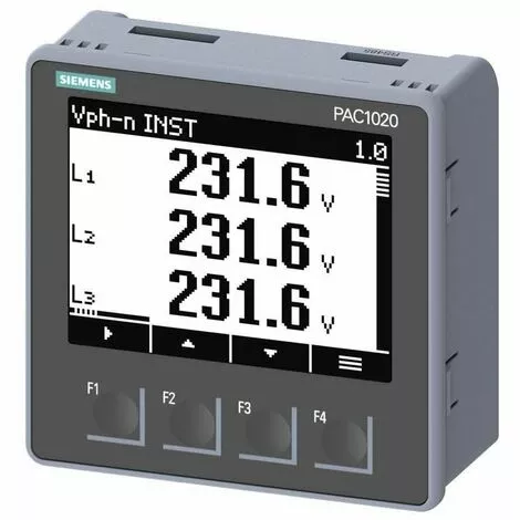 Module De Contrôle De Puissance Siemens Sentron PAC1020 230V AC/DC 7KM10200BA011DA0 1 Module De Contrôle De Puissance Siemens Sentron PAC1020 230V AC/DC 7KM10200BA011DA0