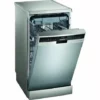 Lave-vaisselle Pose Libre SIEMENS SR25ZI11ME IQ500 - 10 Couverts - Induction - L45cm - Home Connect - 43dB - Inox