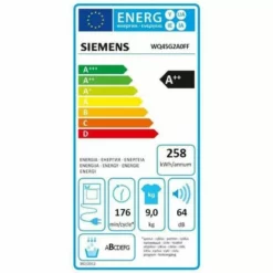 Seche-linge Pompe A Chaleur SIEMENS WQ45G2A0FF IQ500 - 9 Kg - L59,8cm - Classe A++ - Blanc -SIEMENS Soldes 71108511 4