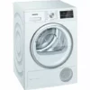 SIEMENS Sèche Linge Frontal Condensation 8kg 10 Programmes Blanc - Blanc